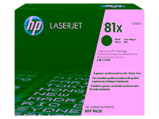 Картридж HP 81X Black