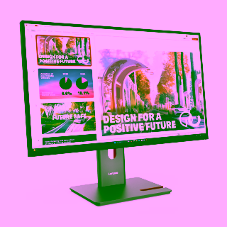 Монитор 27" Lenovo ThinkVision P27QD-40