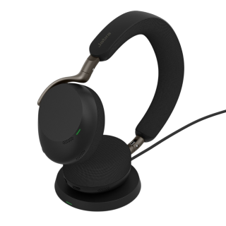 Гарнитура беспроводная Jabra Evolve3 75 Link390a MS Stereo Stand Black