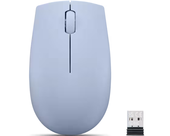 Мышь беспроводная Lenovo 300 Compact Arctic Frost Blue