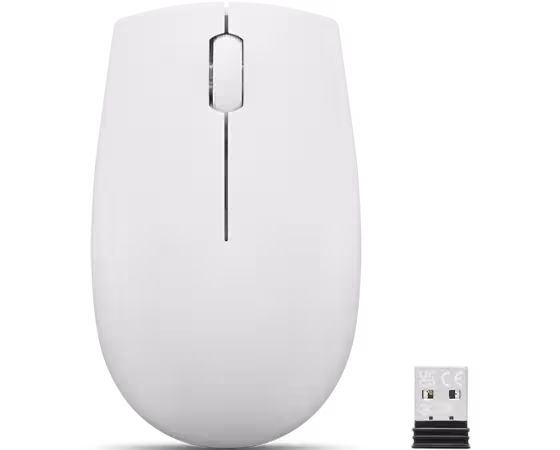 Мышь беспроводная Lenovo 300 Compact Cloud Grey